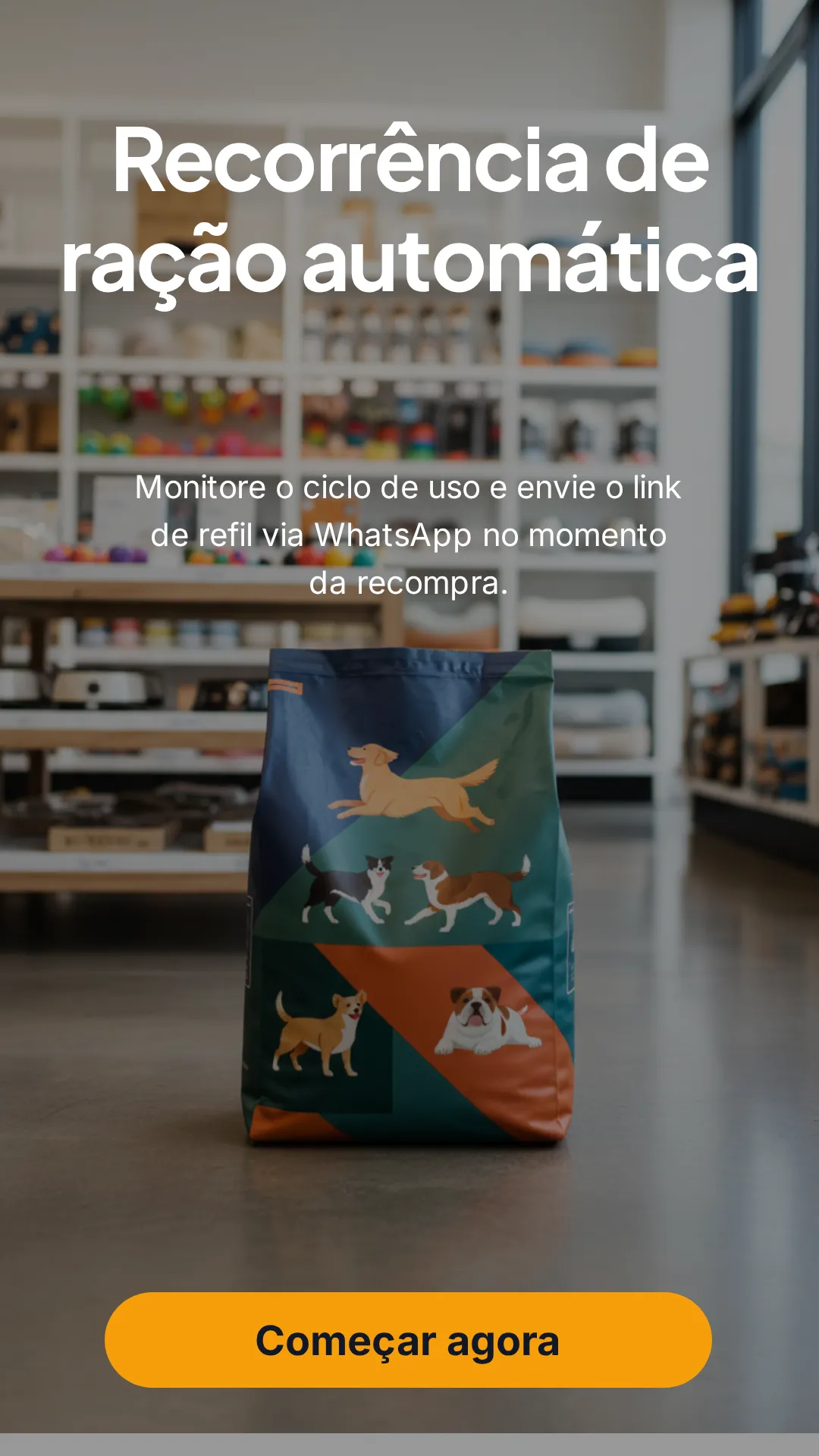 Recorrência de ração automática